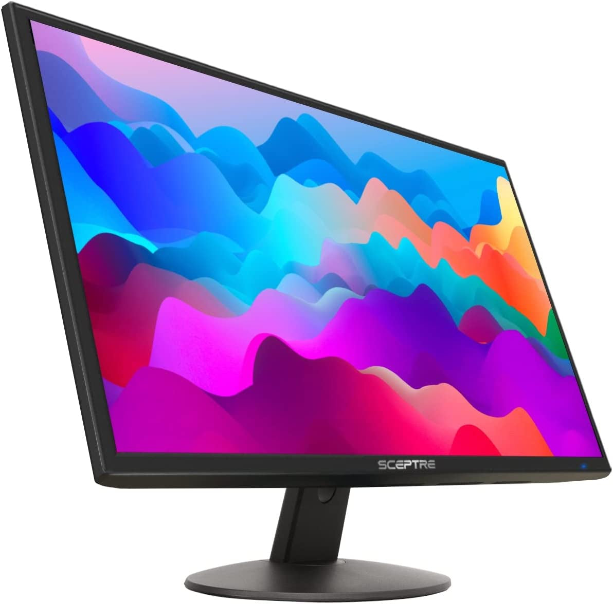 24-Inch FHD LED Gaming Monitor 2X HDMI VGA 75Hz Build-In Speakers, Machine Black